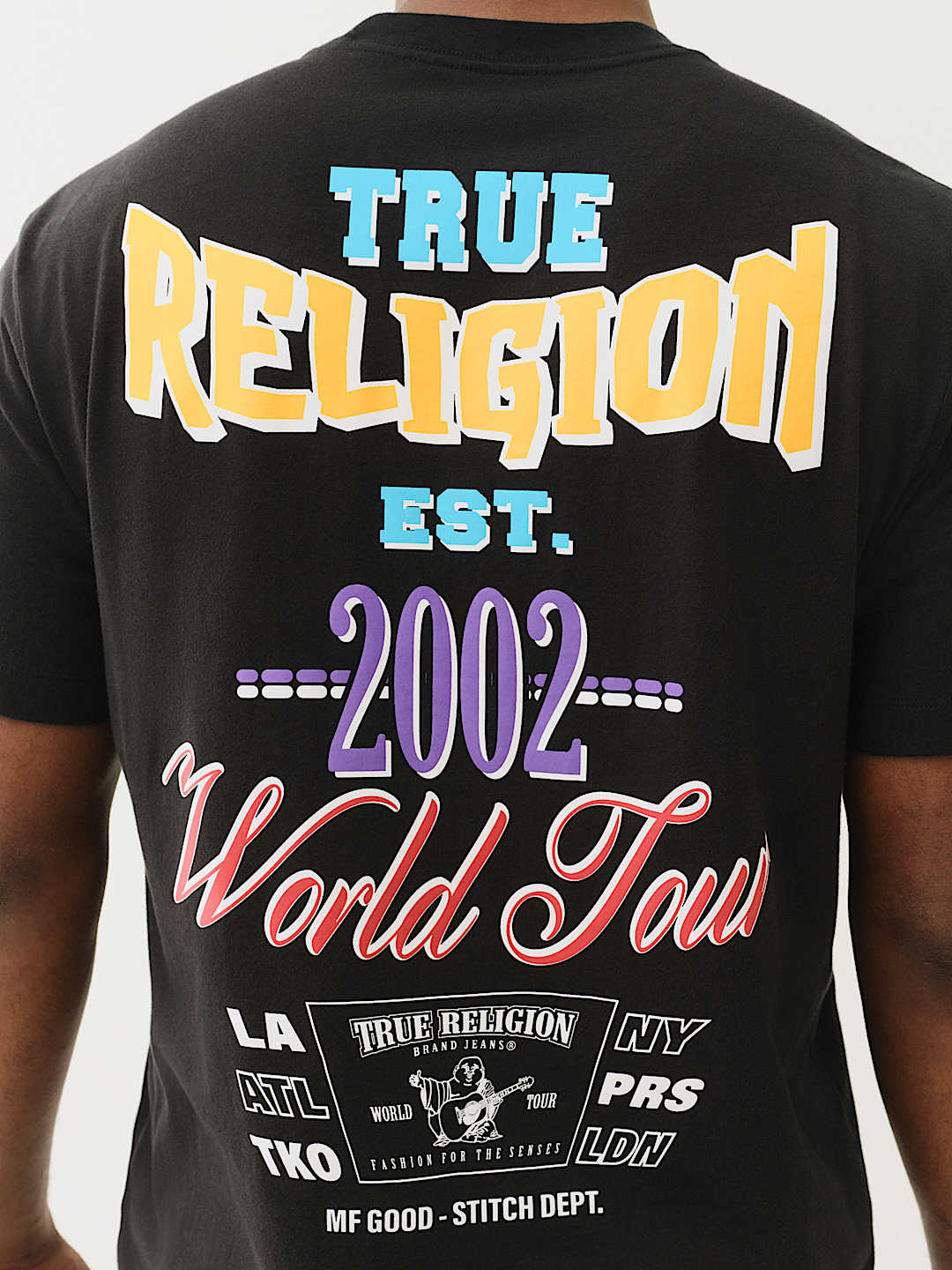 True Religion world tour t-shirt