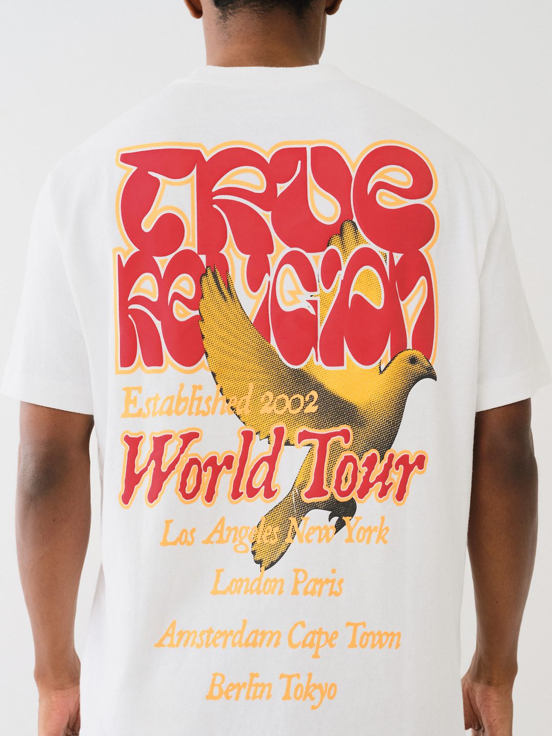 True Religion puff print t-shirt