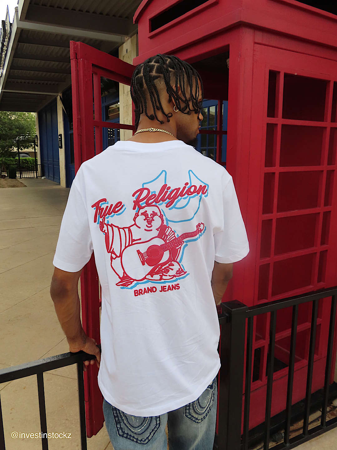 True Religion buddha logo t-shirt