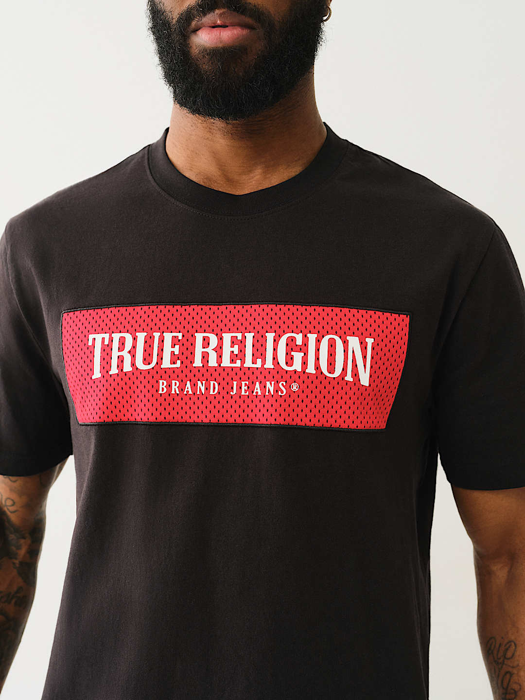 True Religion logo tee