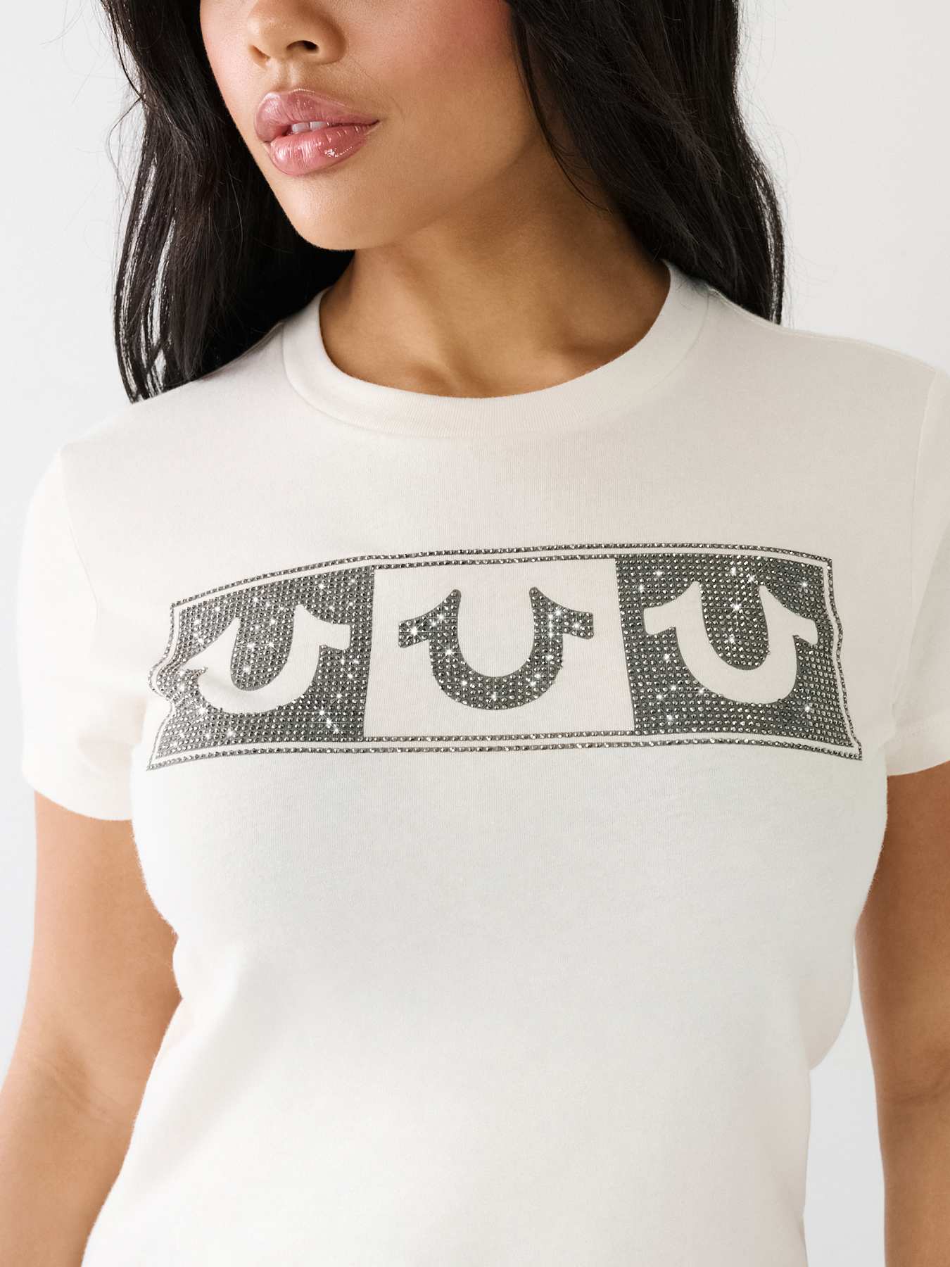 True religion logo t-shirt