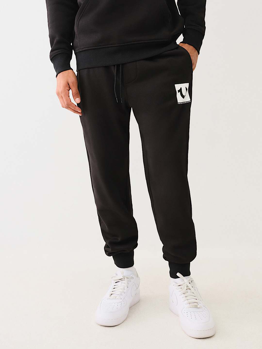 True Religion black sweatpant