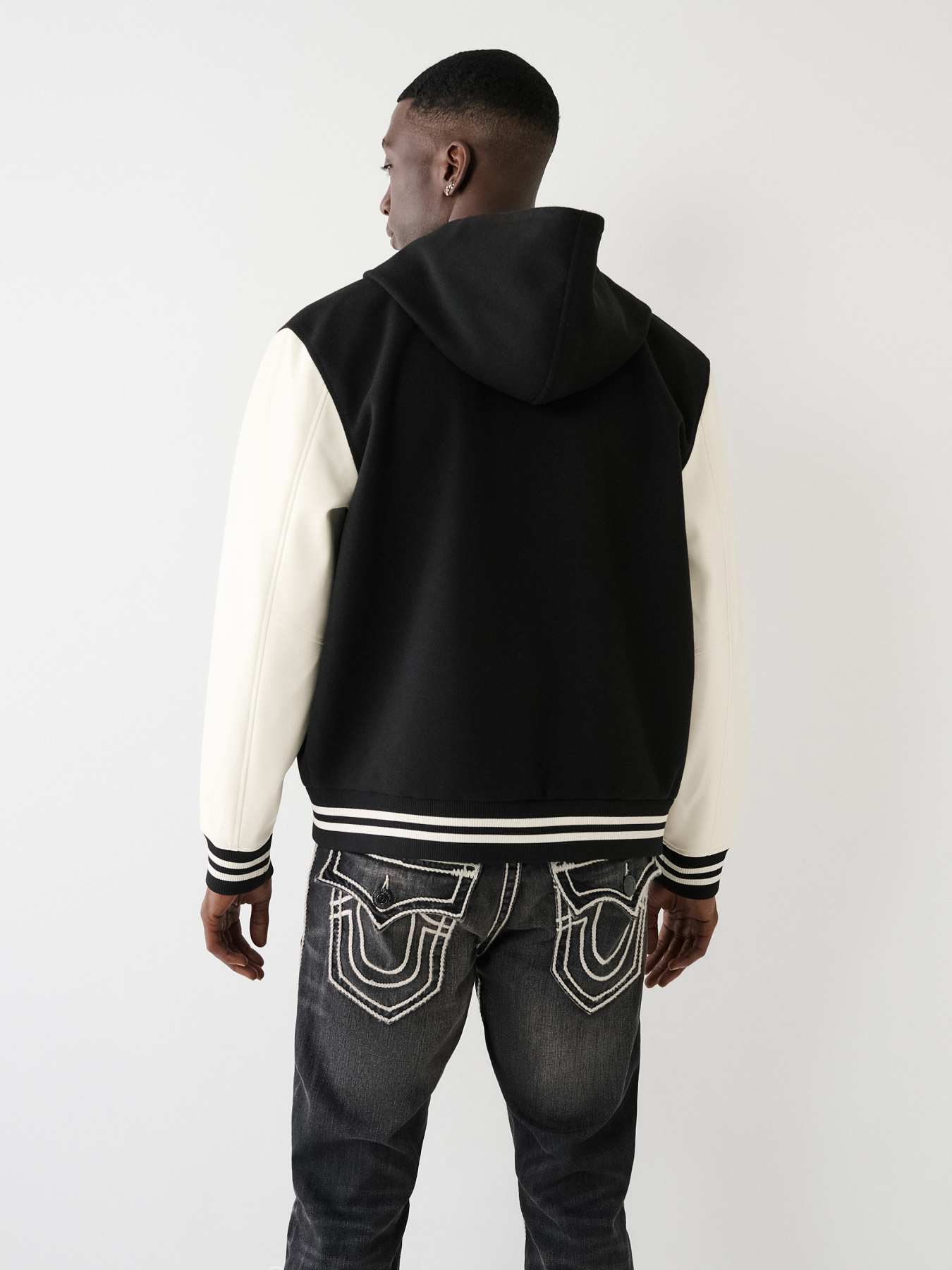 True Religion varsity jacket