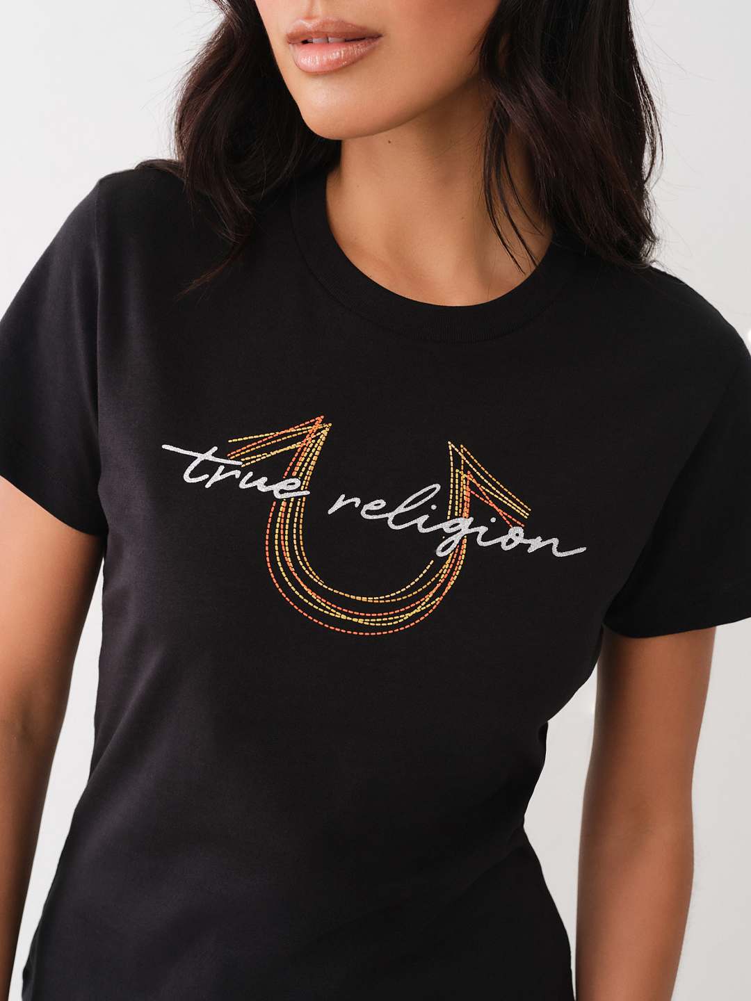 True religion logo t-shirt