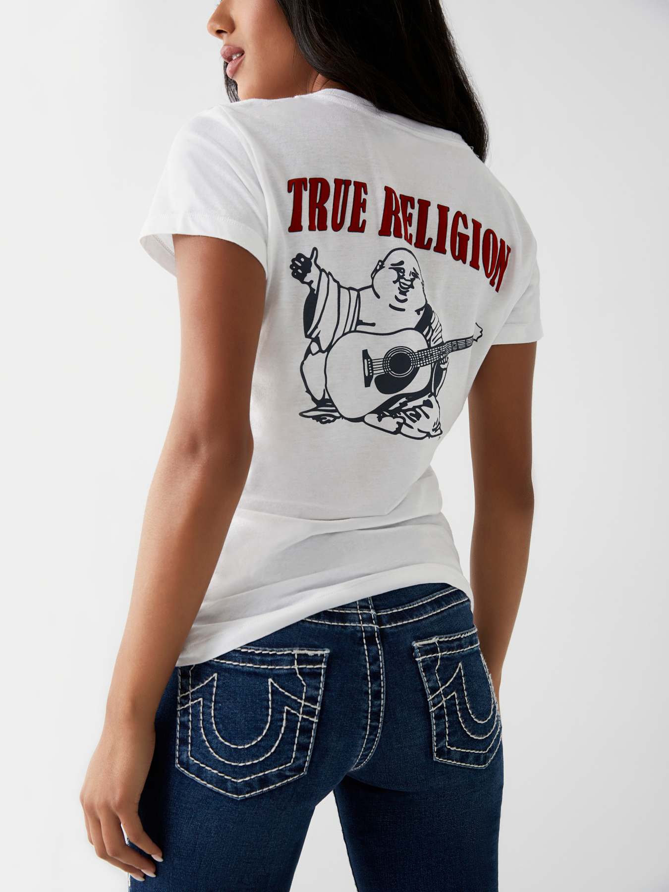 True religion buddha logo t-shirt