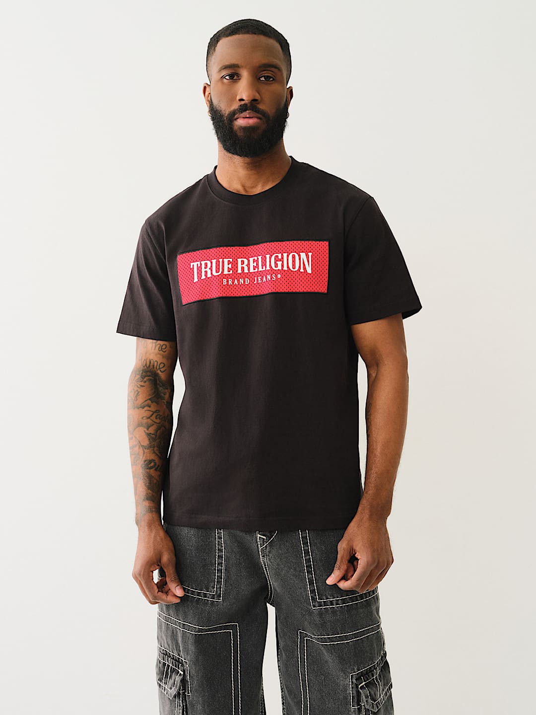 True Religion logo tee