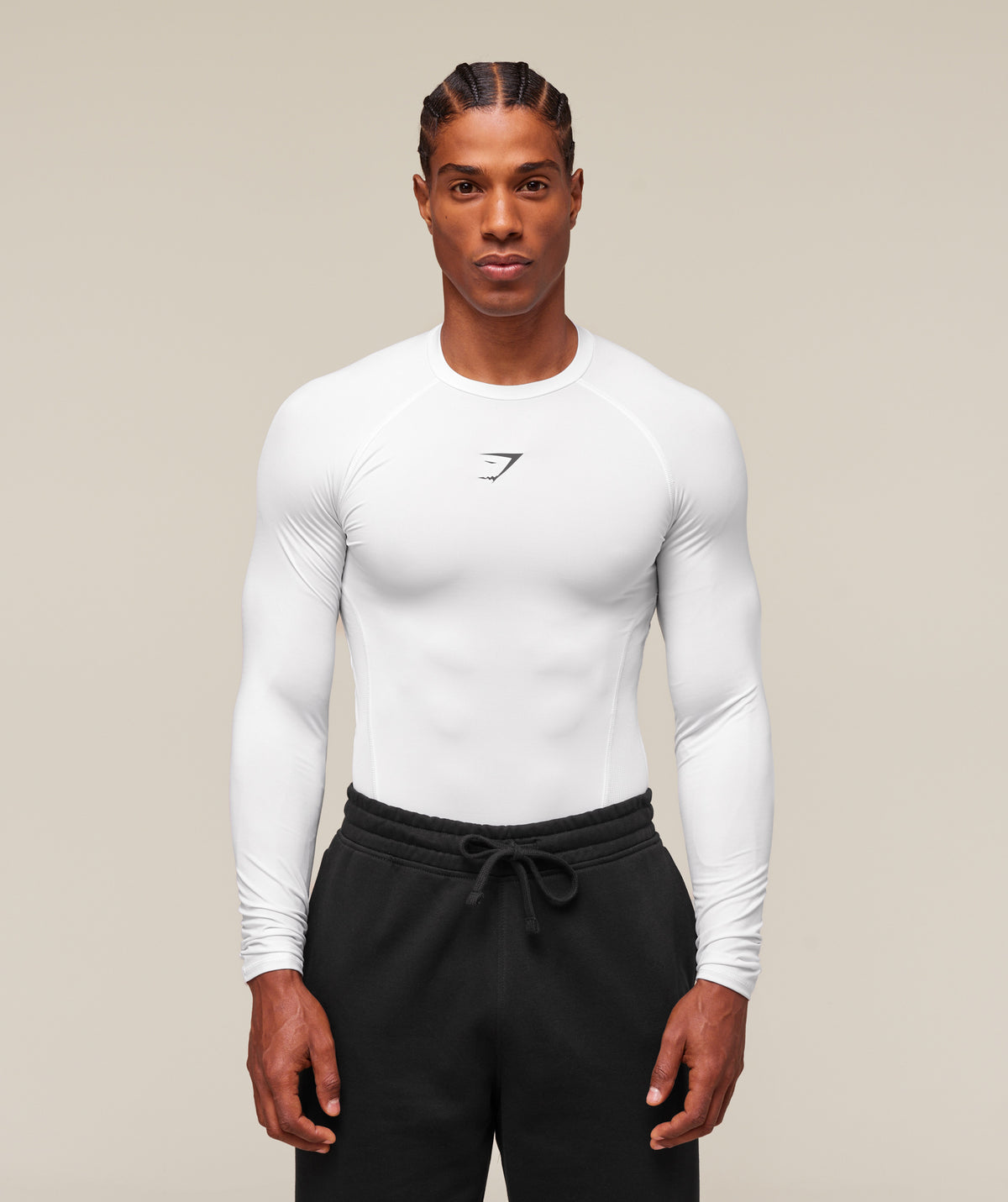 gym shark compression shirt