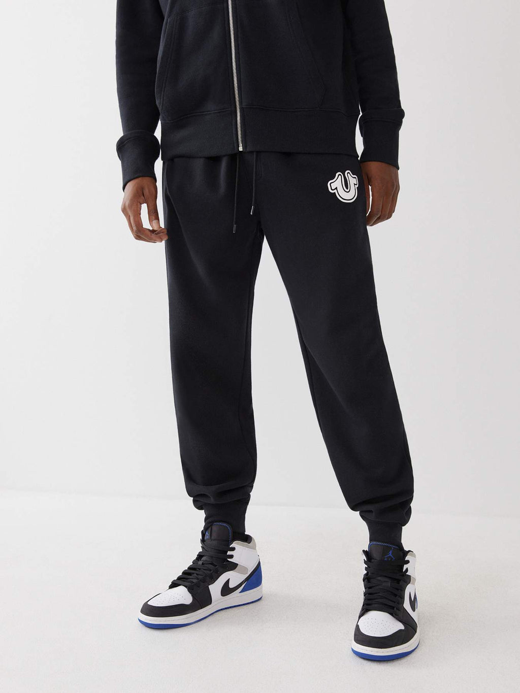 True Religion logo jogger