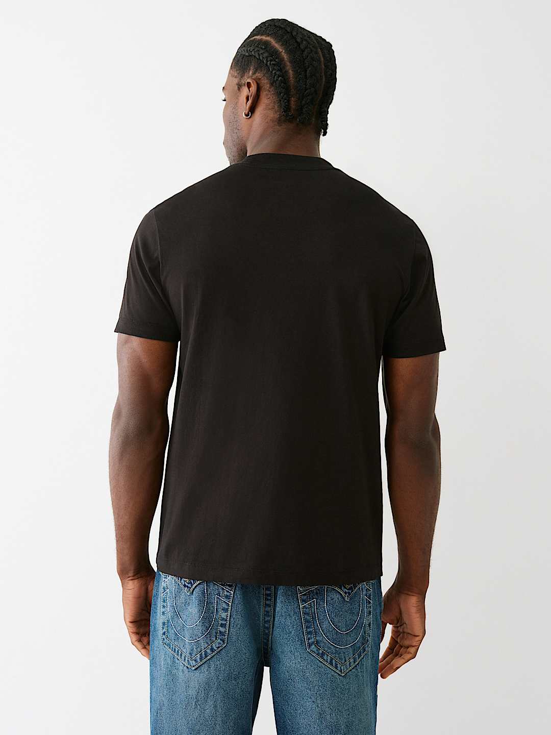 metallic buddha t-shirt